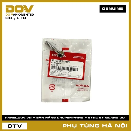 MÃ PHỤ TÙNG : 957010803502 BU LÔNG 8X35 — 957010803502