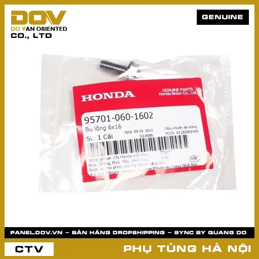MÃ PHỤ TÙNG : 958011004002 BU LÔNG 10X40 — 958011004002