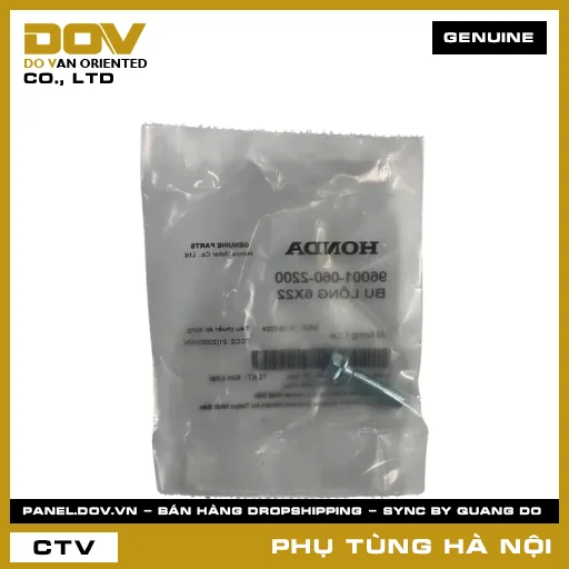 MÃ PHỤ TÙNG : 960010602200 BU LÔNG 6X22 — 960010602200