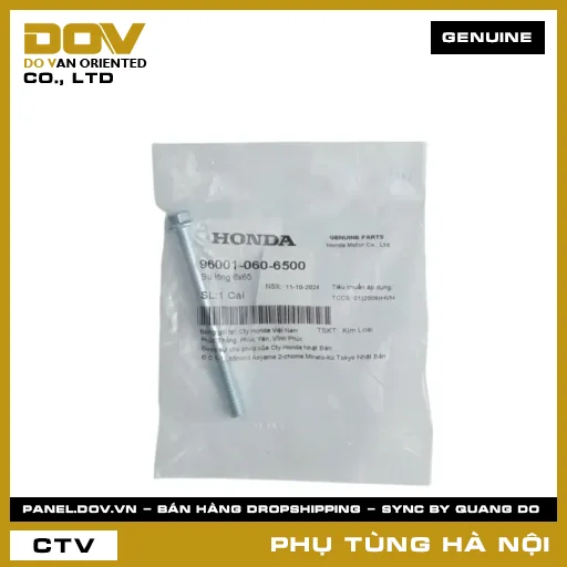 MÃ PHỤ TÙNG : 960010606500 BU LÔNG 6X65 — 960010606500