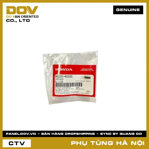 MÃ PHỤ TÙNG : 9622040100 CHỐT 4X10 — 9622040100