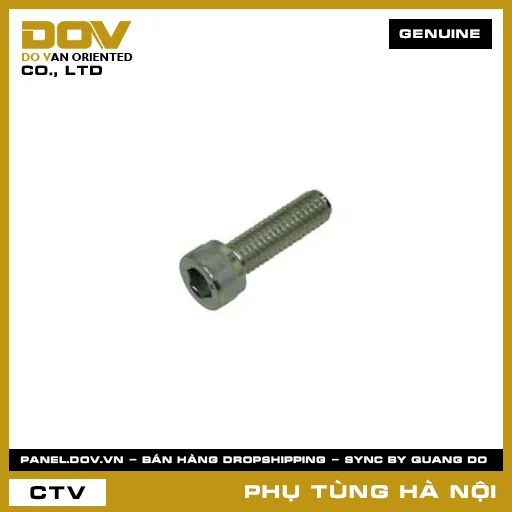 MÃ PHỤ TÙNG : 966000602008 BU-LÔNG ĐẦU CHÌM 6X20 — 966000602008