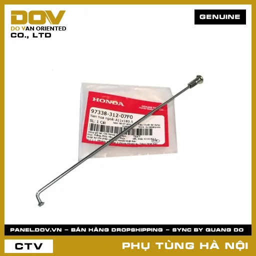 MÃ PHỤ TÙNG : 9733831207F0 NAN HOA NGOÀI A11X183.5 — 9733831207F0