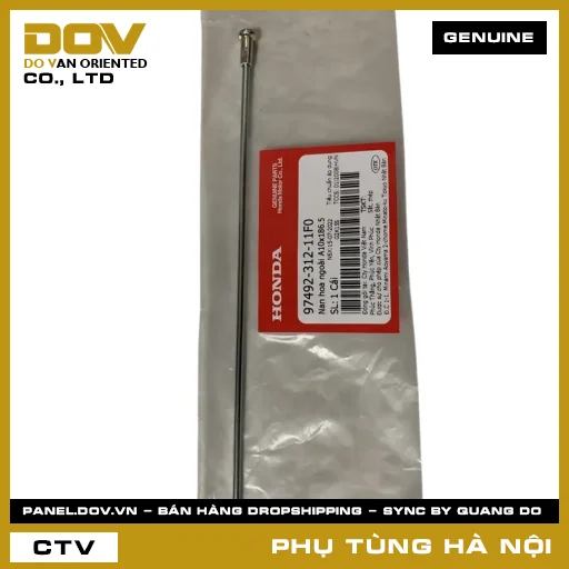 MÃ PHỤ TÙNG : 9749231211F0 NAN HOA NGOÀI A10X186.5 — 9749231211F0