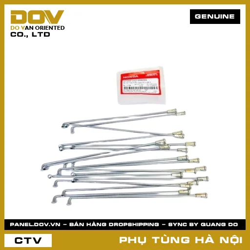 MÃ PHỤ TÙNG : 9755031209K0SS BỘ NAN HOA TRƯỚC,NGOÀI A11X184.5 — 9755031209K0SS