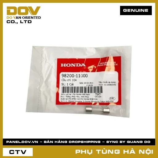MÃ PHỤ TÙNG : 9820011000 CẦU CHÌ 10A — 9820011000