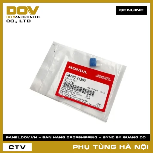 MÃ PHỤ TÙNG : 9820041500 CẦU CHÌ 15A — 9820041500