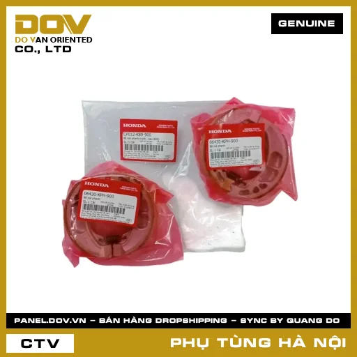 MÃ PHỤ TÙNG : CP012K89900 BỘ MÁ PHANH TRƯỚC - SAU (K89) — CP012K89900