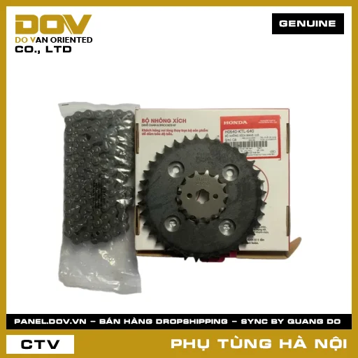 MÃ PHỤ TÙNG : H0640KTL640 BỘ NHÔNG XÍCH WAVE 110 — H0640KTL640