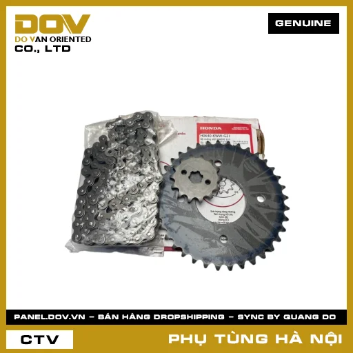 MÃ PHỤ TÙNG : H0640KWWG21 BỘ NHÔNG XÍCH WAVE 110 — H0640KWWG21