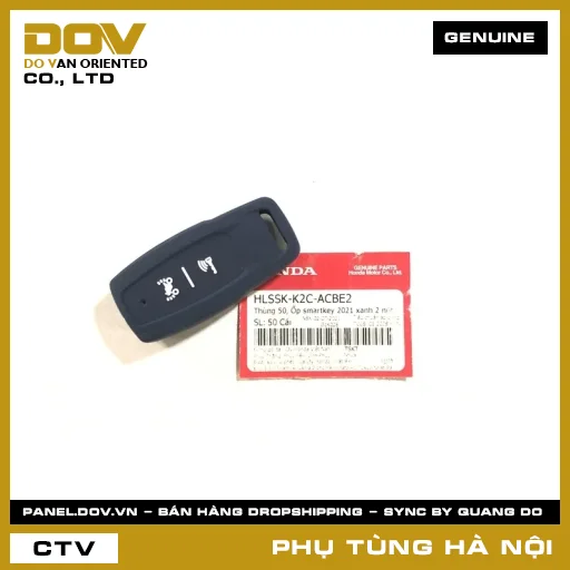 MÃ PHỤ TÙNG : HLSSKK2CACBE2 THÙNG 50, ỐP SMARTKEY 2021 XANH 2 NÚT — HLSSKK2CACBE2
