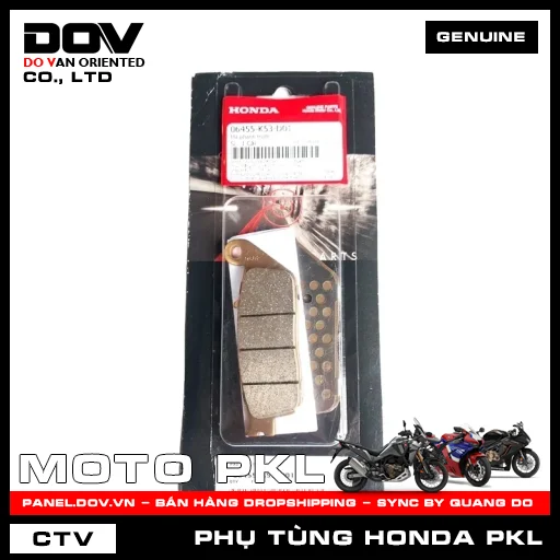 MÁ PHANH TRƯỚC (bố thắng) SH 350 — 06455K53D01