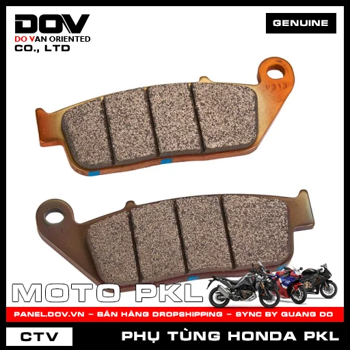 MÁ PHANH TRƯỚC (bố thắng) CB650F — 06455MJED02