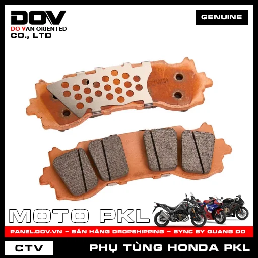 MÁ PHANH TRƯỚC (bố thắng) GOLDWING — 06455MKCA01