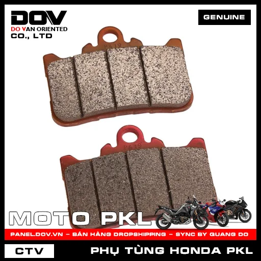 BỘ MÁ PHANH ĐẦU TRƯỚC (bố thắng) CB500F, CBR500R — 06455MKPDN1