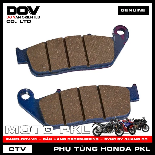 BỘ MÁ PHANH ĐẦU TRƯỚC (bố thắng) CB500X, NX500 — 06455MKPDQ1
