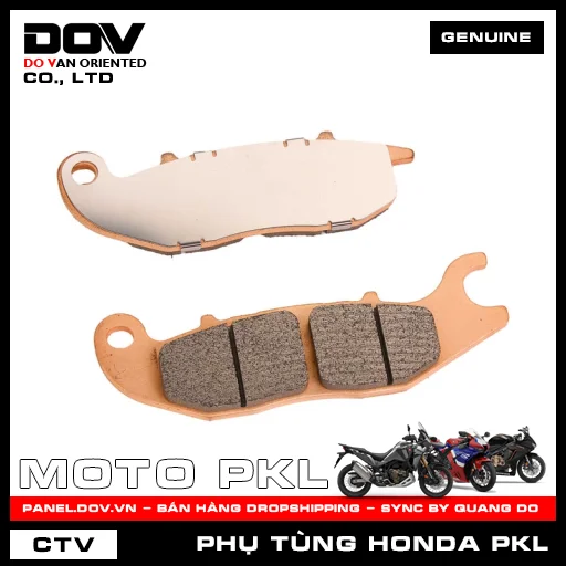 BỘ MÁ PHANH DẦU TRƯỚC PHẢI (bố thắng) TRANSALP XL 750 — 06455MLCD01