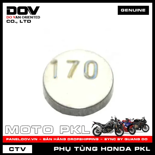 VÒNG ĐỆM XU PÁP (1.700) ADV350, CB1000R, CB300R, CB500F, CB500X, CB650R, CBR500R, CBR650R, GOLDWING, NX500, REBEL 300, REBEL 500, SH 350 — 14921KT7013
