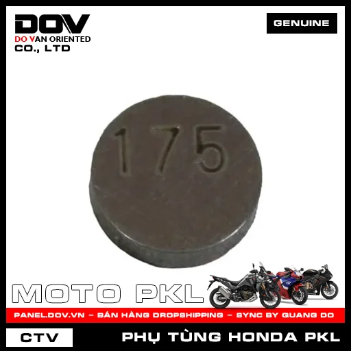 VÒNG ĐỆM XU PÁP (1.750) ADV350, CB1000R, CB300R, CB500F, CB500X, CB650R, CBR500R, CBR650R, GOLDWING, NX500, REBEL 300, REBEL 500, SH 350 — 14923KT7013