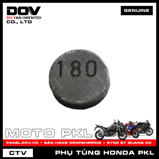 VÒNG ĐỆM XU PÁP (1.800) ADV350, CB1000R, CB300R, CB500F, CB500X, CB650R, CBR500R, CBR650R, GOLDWING, NX500, REBEL 300, REBEL 500, SH 350 — 14925KT7013
