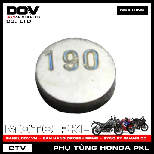 VÒNG ĐỆM XU PÁP (1.900) ADV350, CB1000R, CB300R, CB500F, CB500X, CB650R, CBR500R, CBR650R, GOLDWING, NX500, REBEL 300, REBEL 500, SH 350 — 14929KT7013