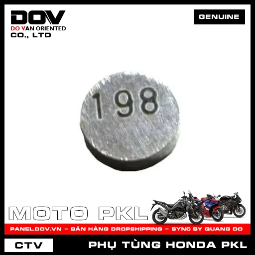 VÒNG ĐỆM XU PÁP (1.975) ADV350, CB1000R, CB300R, CB500F, CB500X, CB650R, CBR500R, CBR650R, GOLDWING, NX500, REBEL 300, REBEL 500, SH 350 — 14932KT7013