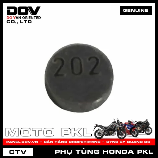 VÒNG ĐỆM XU PÁP (2.025) ADV350, CB1000R, CB300R, CB500F, CB500X, CB650R, CBR500R, CBR650R, GOLDWING, NX500, REBEL 300, REBEL 500, SH 350 — 14934KT7013