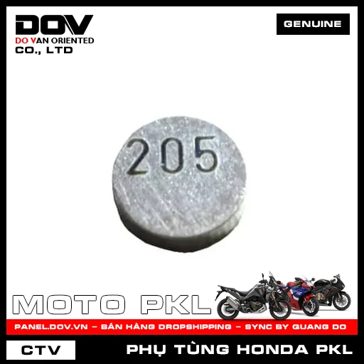 VÒNG ĐỆM XU PÁP (2.050) ADV350, CB1000R, CB300R, CB500F, CB500X, CB650R, CBR500R, CBR650R, GOLDWING, NX500, REBEL 300, REBEL 500, SH 350 — 14935KT7013
