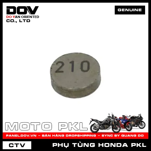 VÒNG ĐỆM XU PÁP (2.100) ADV350, CB1000R, CB300R, CB500F, CB500X, CB650R, CBR500R, CBR650R, GOLDWING, NX500, REBEL 300, REBEL 500, SH 350 — 14937KT7013