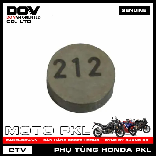 VÒNG ĐỆM XU PÁP (2.125) ADV350, CB1000R, CB300R, CB500F, CB500X, CB650R, CBR500R, CBR650R, GOLDWING, NX500, REBEL 300, REBEL 500, SH 350 — 14938KT7013