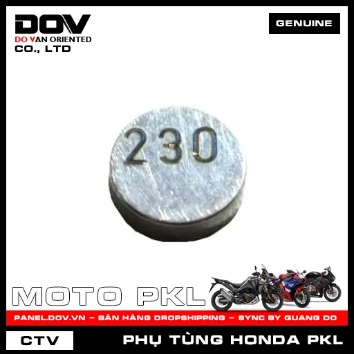 VÒNG ĐỆM XU PÁP (2.300) ADV350, CB1000R, CB300R, CB500F, CB500X, CB650R, CBR500R, CBR650R, GOLDWING, NX500, REBEL 300, REBEL 500, SH 350 — 14945KT7013