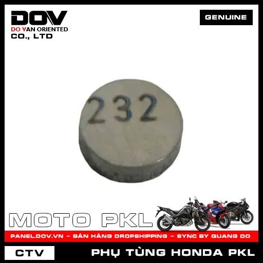 VÒNG ĐỆM XU PÁP (2.325) ADV350, CB1000R, CB300R, CB500F, CB500X, CB650R, CBR500R, CBR650R, GOLDWING, NX500, REBEL 300, REBEL 500, SH 350 — 14946KT7013