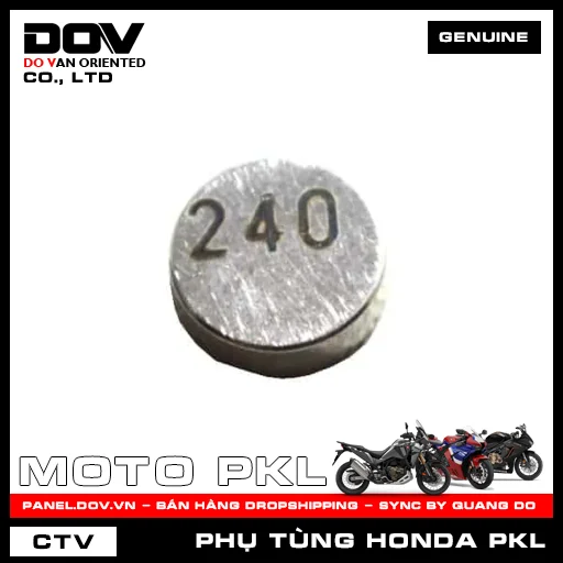 VÒNG ĐỆM XU PÁP (2.400) ADV350, CB1000R, CB300R, CB500F, CB500X, CB650R, CBR500R, CBR650R, GOLDWING, NX500, REBEL 300, REBEL 500, SH 350 — 14949KT7013