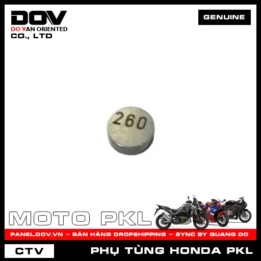VÒNG ĐỆM XU PÁP (2.600) ADV350, CB1000R, CB300R, CB500F, CB500X, CB650R, CBR500R, CBR650R, GOLDWING, NX500, REBEL 300, REBEL 500, SH 350 — 14957KT7013