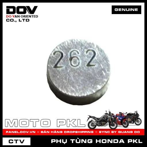 VÒNG ĐỆM XU PÁP 2.625 ADV350, CB1000R, CB300R, CB500F, CB500X, CB650R, CBR500R, CBR650R, GOLDWING, NX500, REBEL 300, REBEL 500, SH 350 — 14958KT7013