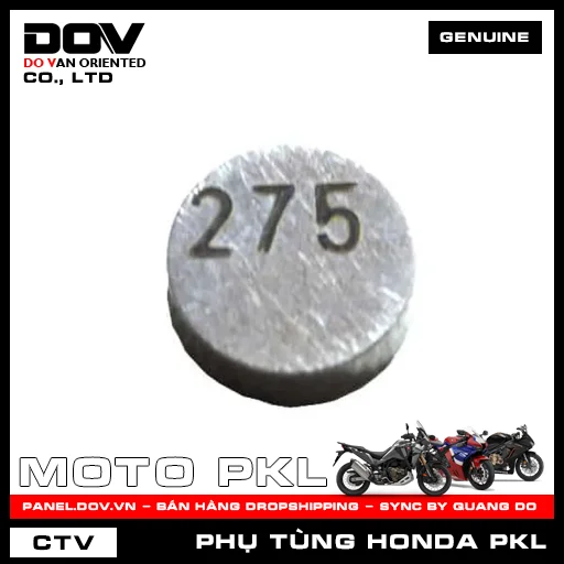 VÒNG ĐỆM XU PÁP (2.750) ADV350, CB1000R, CB300R, CB500F, CB500X, CB650R, CBR500R, CBR650R, GOLDWING, NX500, REBEL 300, REBEL 500, SH 350 — 14963KT7013