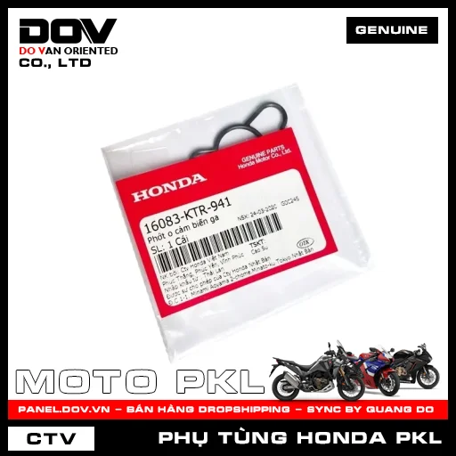 PHỚT O CẢM BIẾN GA ADV350, SH 350 — 16083KTR941