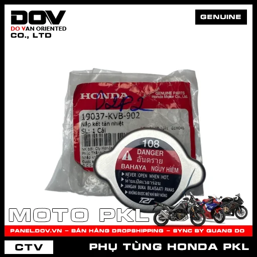 NẮP KÉT TẢN NHIỆT CB1000R, CB300R, CB500F, CB500X, CB650R, CBR650R, GOLDWING, NX500, REBEL 1100 — 19037KVB902