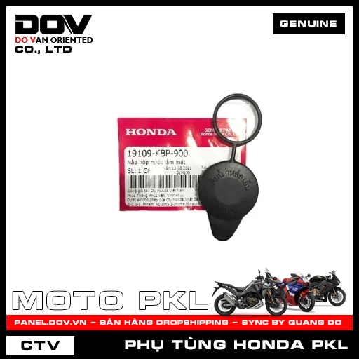 NẮP BÌNH NƯỚC LÀM MÁT CB500F, CB500X, CBR500R, NX500, REBEL 1100, REBEL 300, REBEL 500 — 19109KBP900