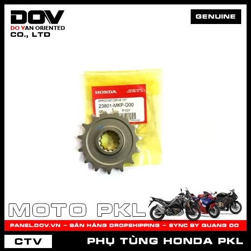 NHÔNG TẢI TRƯỚC 15T CB500F, CB500X, CBR500R, NX500, REBEL 500 — 23801MKPD00