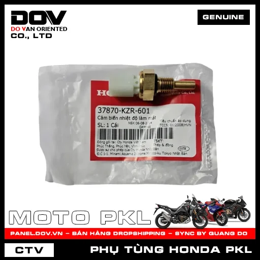 CẢM BIẾN NHIỆT ĐỘ LÀM MÁT ADV350, CB500F, CB500X, CB650R, CBR500R, CBR650R, NX500, REBEL 500, SH 350 — 37870KZR601