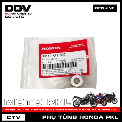 BẠC ĐỆM CÒI XE CB300R, CB350 H'NESS — 38112K41N00