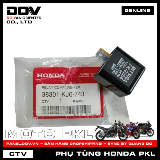RƠ LE XI NHAN (đèn báo rẽ) CB250 NIGHTHAWK — 38301KJ6743