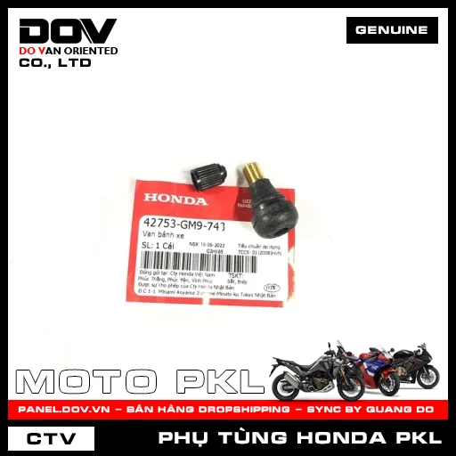 VAN BÁNH XE ADV350, CB300R, CB500F, CB500X, CBR500R, NX500, REBEL 300, REBEL 500 — 42753GM9743