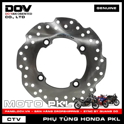 ĐĨA PHANH SAU (đĩa thắng) CB300R — 43251K15601