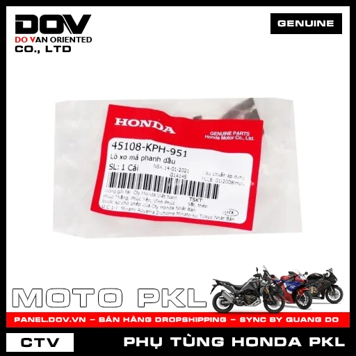 LÒ XO MÁ PHANH DẦU (bố thắng) CB300R — 45108KPH951