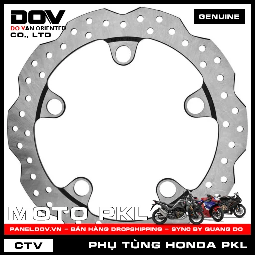 ĐĨA PHANH TRƯỚC PHẢI (đĩa thắng) CB500F, CBR500R, NX500 — 45251MKPDN1
