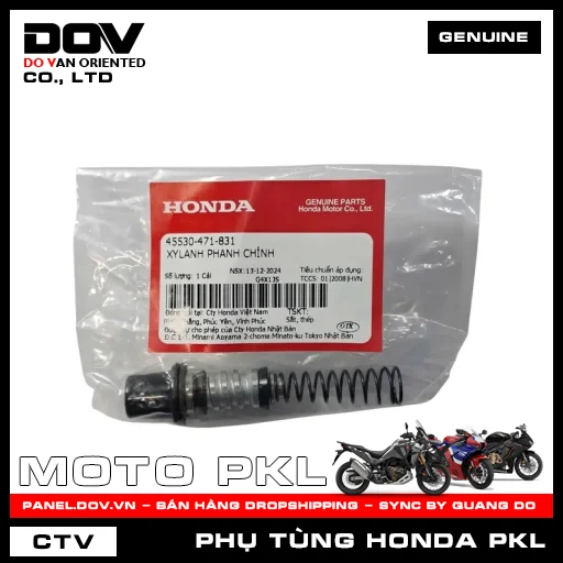 XYLANH PHANH CHÍNH (thắng) CB300R, CB350 H'NESS, CB500F, CB500X, CBR500R, NX500, REBEL 1100 — 45530471831