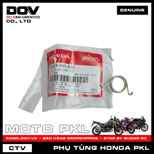LÒ XO HỒI GÁC CHÂN TRÁI CB300R, CB500F, CB500X, CB650R, CBR500R, CBR650R, NX500, REBEL 1100 — 50644445840