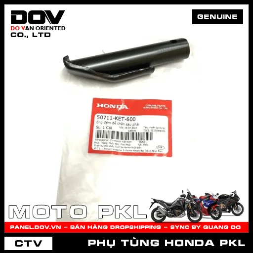 ỐNG ĐỆM ĐỂ CHÂN SAU PHẢI CB500X, NX500 — 50711KET600